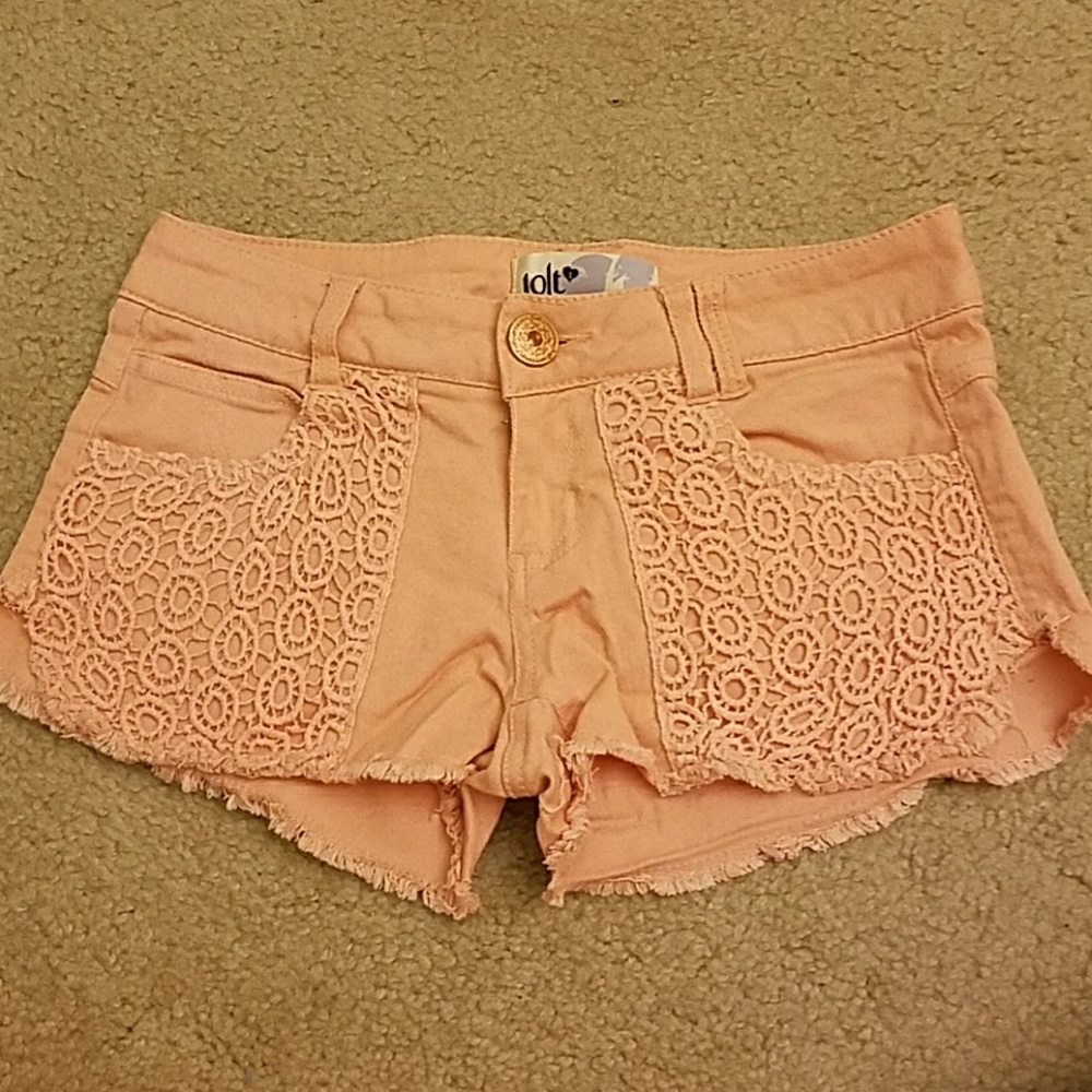 Crochet shorts